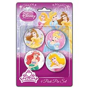Disney Princesses Pin Set 4-Pack